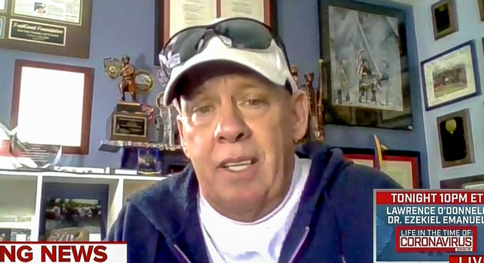 9/11 responder with COVID-19: Red states without social distancing like 'a pee section in a public pool'