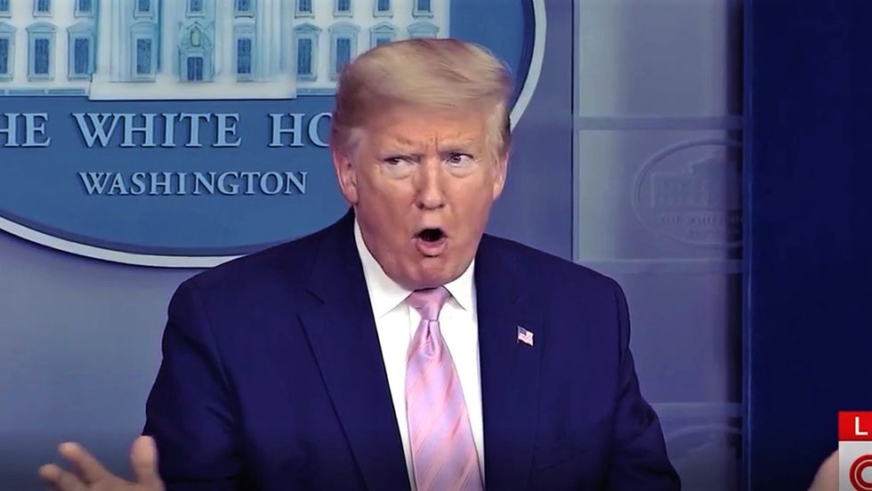 Trump’s ridiculous phone call with a Republican senator was recorded — and given to the NYT