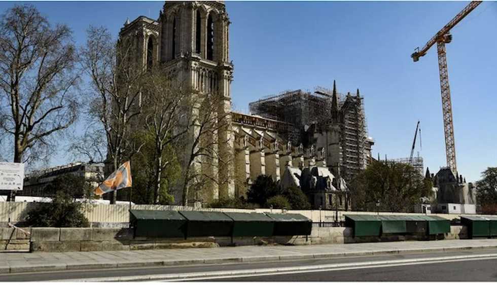 A year after blaze, Notre-Dame to hold Good Friday mass amid virus lockdown