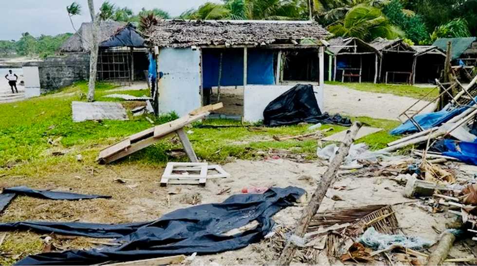 Monster cyclone Harold tears through Fiji