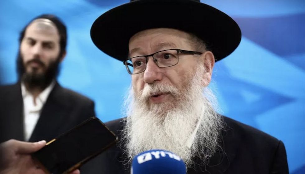 'Didn't understand the danger': Israel health minister under fire over ultra-Orthodox COVID-19 crisis