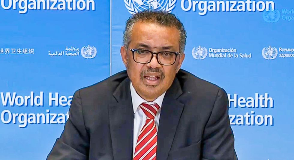 'Many more body bags': World Health Organization chief says deaths will skyrocket if Trump 'politicizes' virus