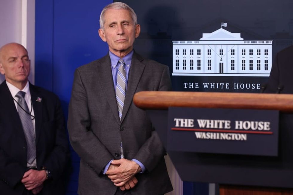 Anthony Fauci insists he's 'somewhat serious' about not shaking hands ever again