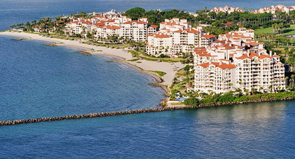 Everyone on this super-rich Florida island gets tested for coronavirus — even the staff