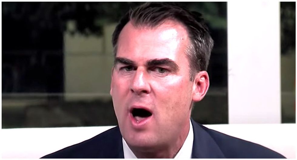 GOP governor finds a coronavirus lockdown loophole that lets him get his makeup done