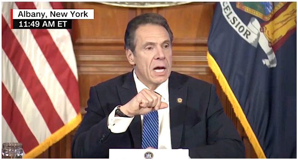New York governor to press Trump on coronavirus testing at White House meeting