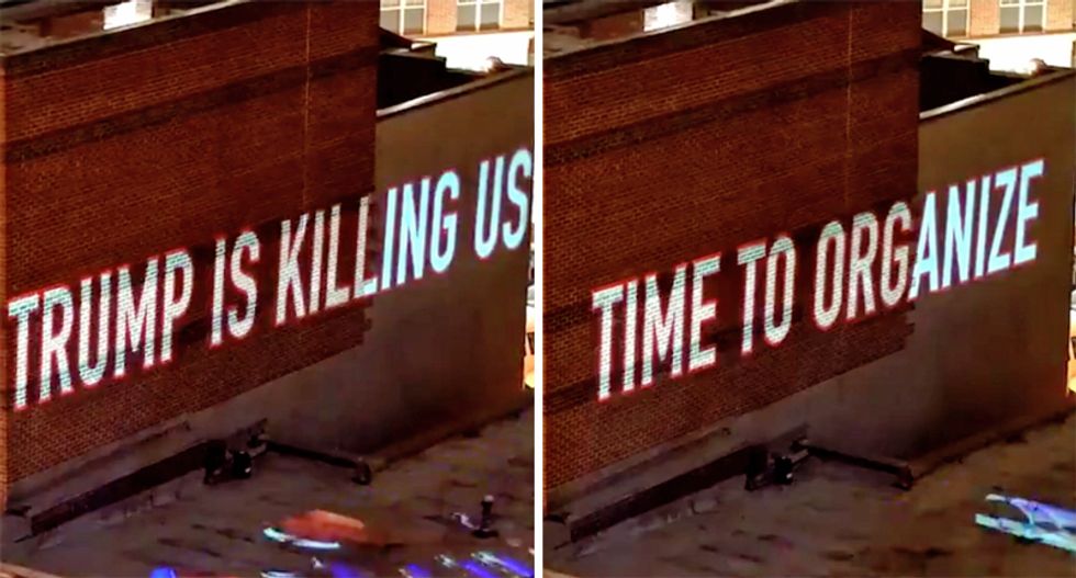 ‘Trump is killing us’: New protest urges Americans to be ‘outraged’ over coronavirus blunders