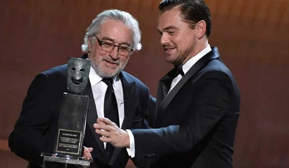 DiCaprio and De Niro offering a walk-in role in their upcoming film to one lucky donor in virus charity drive