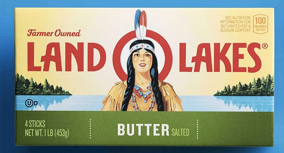 Land 'O Lakes removes Native American woman from its container after nearly 100 years