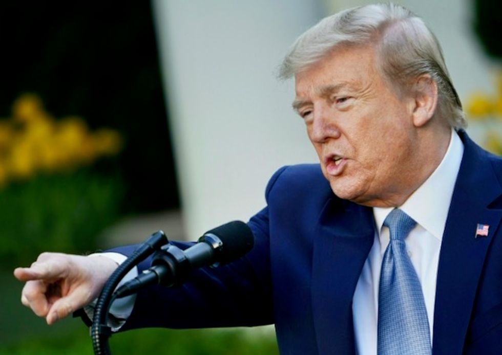 Trump's own administration 'scrambles' to prevent people from using disinfectants the way the president suggested