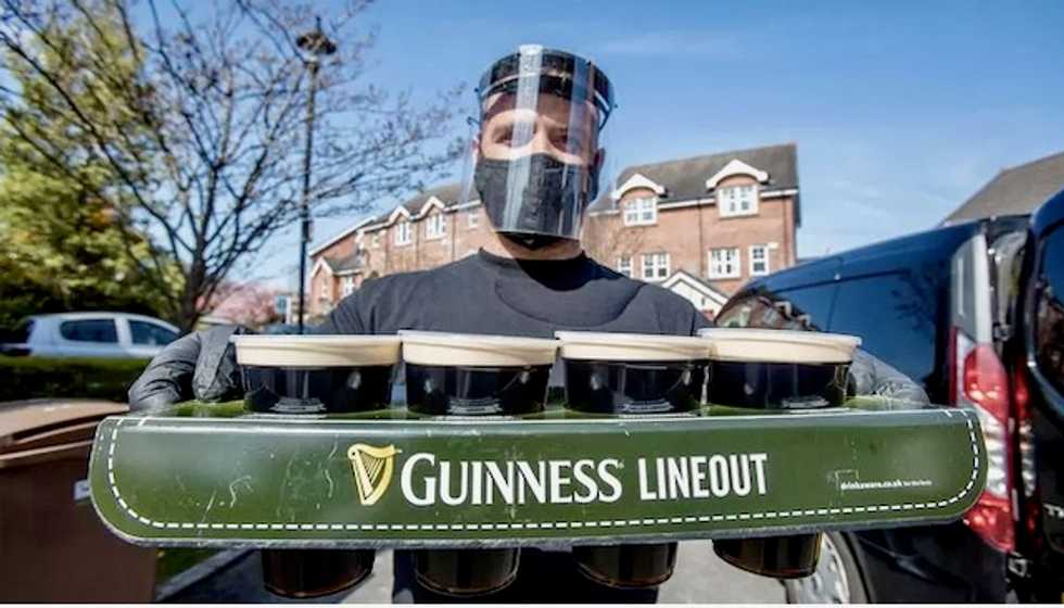 Dial-a-pint delivers fresh Guinness in COVID-19 lockdown