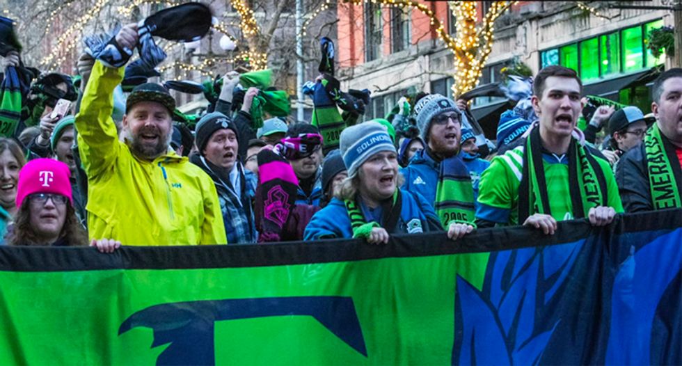 Health officials recommended canceling events with 10-50 people. Then 33,000 fans attended a major league soccer match