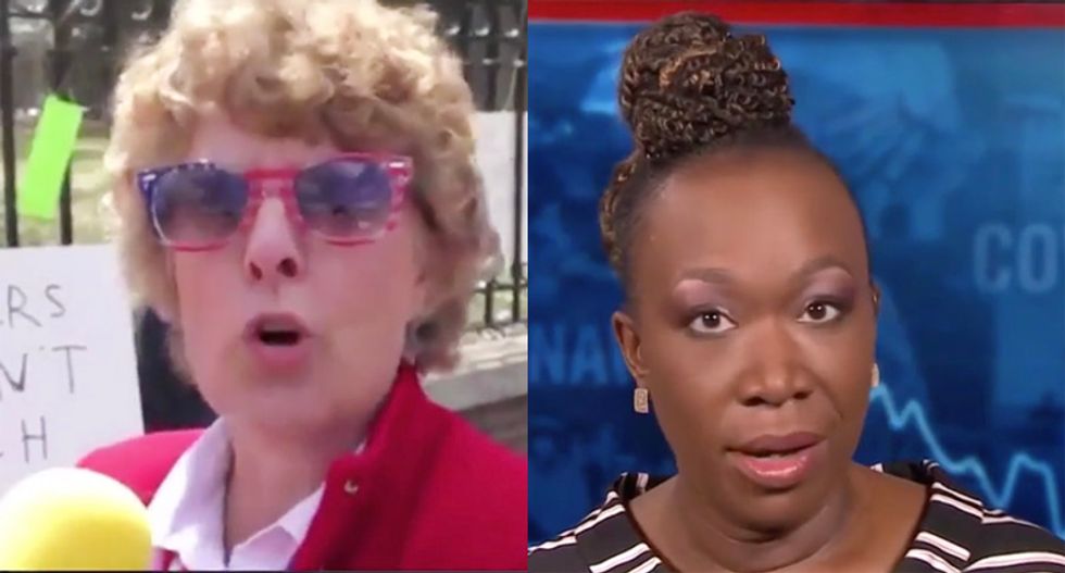 'Okay, scientist lady': MSNBC's Joy Reid stunned after Trump supporter claims COVID-19 cure already exists