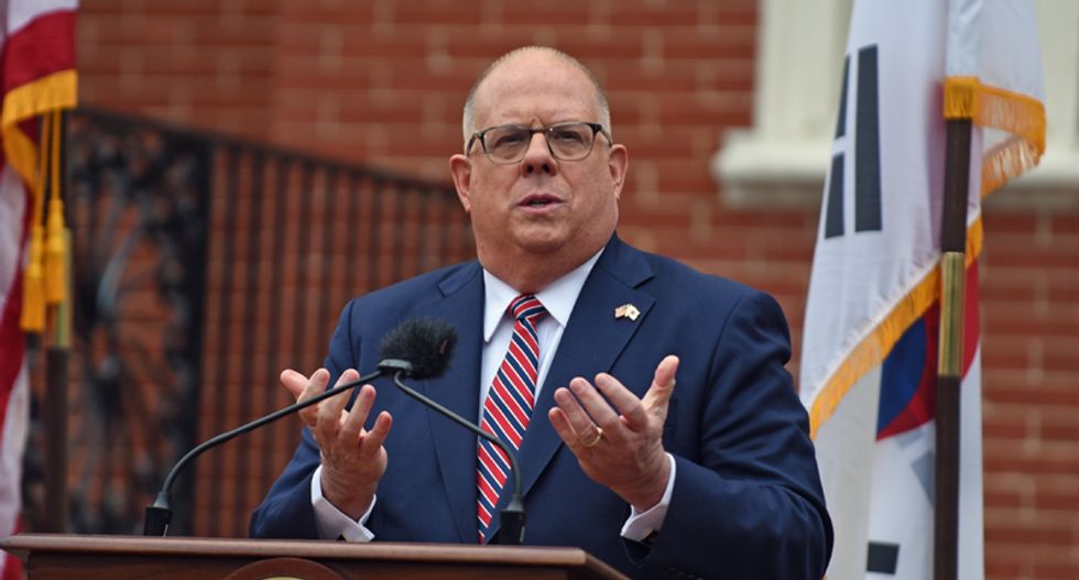 Larry Hogan's fake #resistance: His purchase of Korean COVID-19 tests looks like a PR stunt