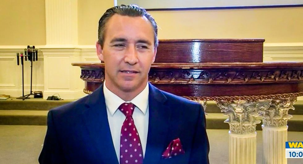 Louisiana pastor who defied COVID-19 order arrested for driving church bus at pro-lockdown protester