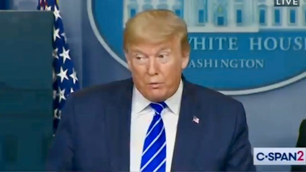 Trump cuts briefing short, takes no questions, Fauci and Birx absent after ‘disinfectant injection’ crisis
