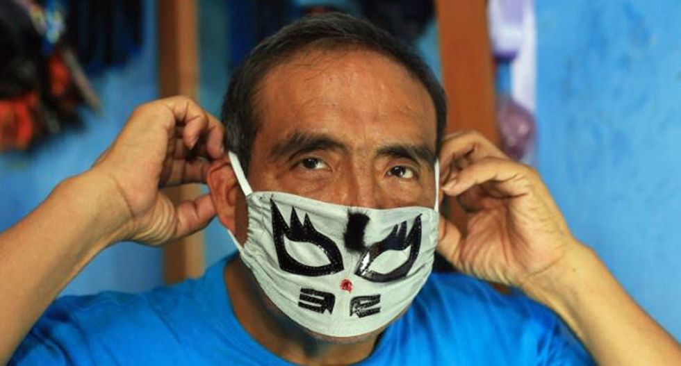 ‘Lucha libre’ masks converted for coronavirus are coveted COVID-19 protection in Mexico
