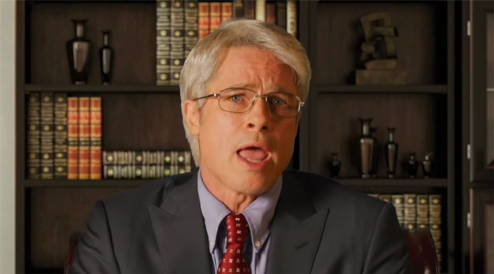 WATCH: Brad Pitt makes surprise appearance on SNL as Dr. Anthony Fauci -- shooting down everything Trump has said