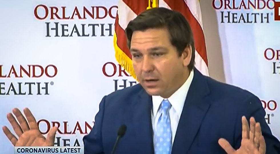 Ron DeSantis calls Florida 'God's waiting room' for dying seniors at coronavirus press conference