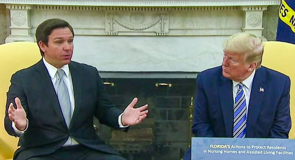Trump furious that he can't do rallies in Florida after its GOP governor made COVID spread 'worse': report