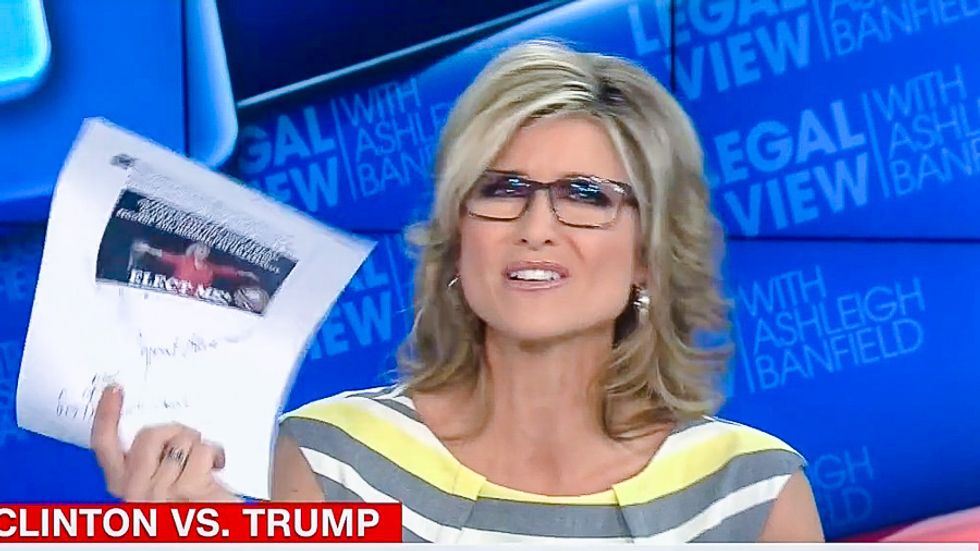 'For God sake': CNN's Ashleigh Banfield loses it after Trump aide calls Hillary a murderer