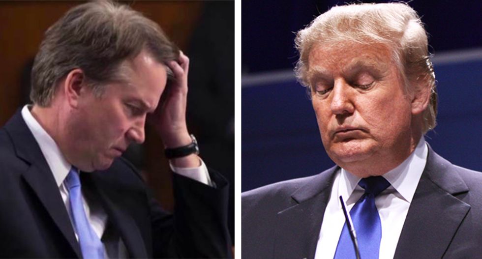Trump, Kavanaugh and the sleazification of the conservative elite
