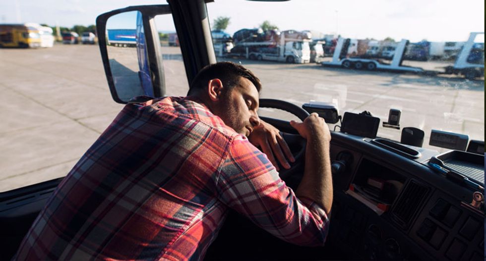 Trump administration waives Obama-era regulation meant to reduce deadly crashes by exhausted truck drivers