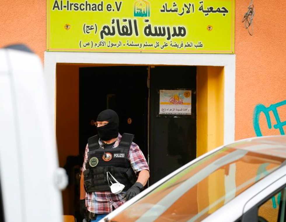 Germany bans Hezbollah, raids mosques