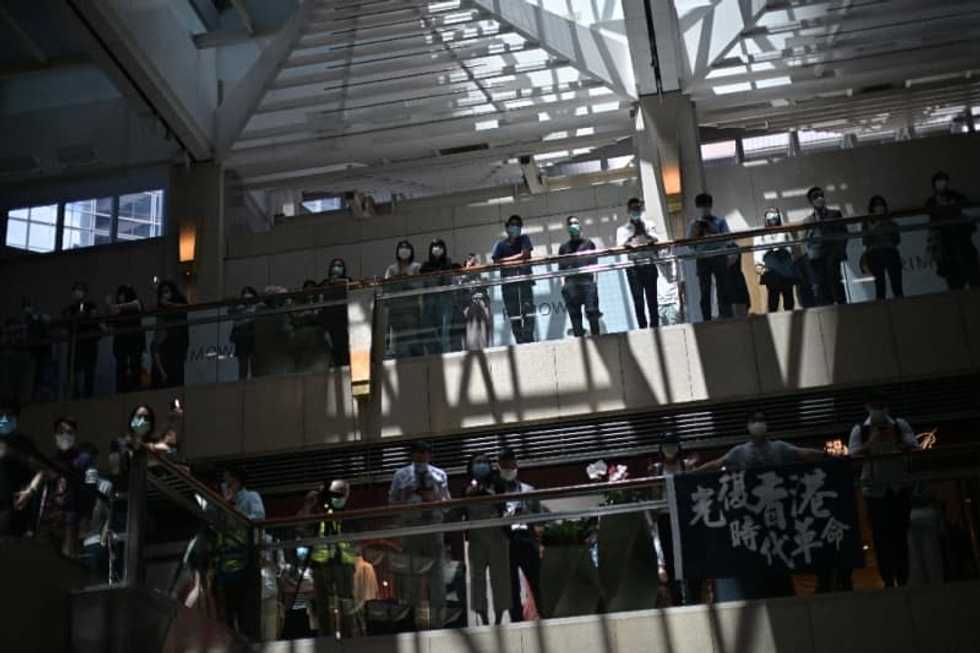 Police on alert in Hong Kong ahead of planned democracy rallies