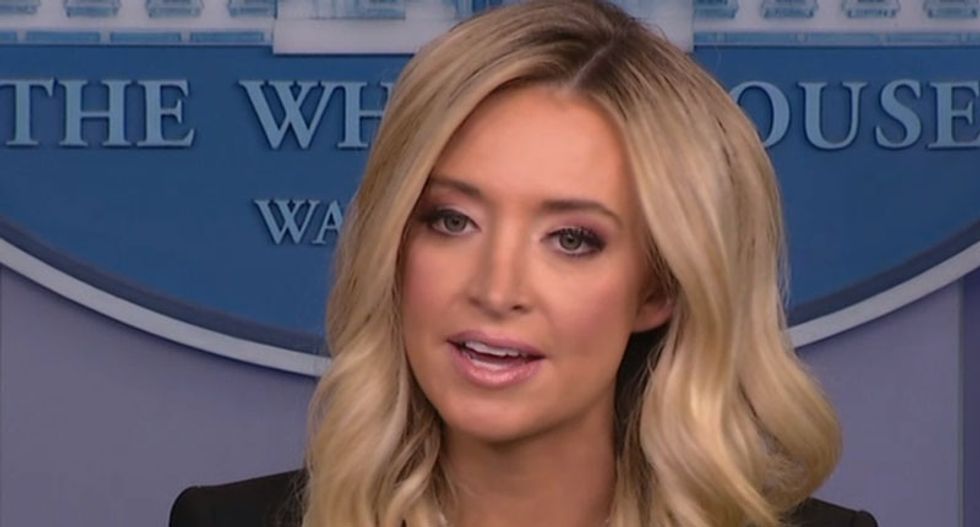 White House press secretary defends Trump decision to forego mask while meeting with elderly WWII vets