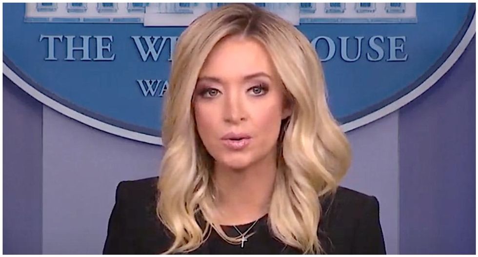 Internet burst out laughing as Trump’s press secretary Kayleigh McEnany promises to never lie