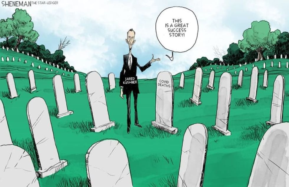 Jared Kushner opened his mouth and something awful fell out