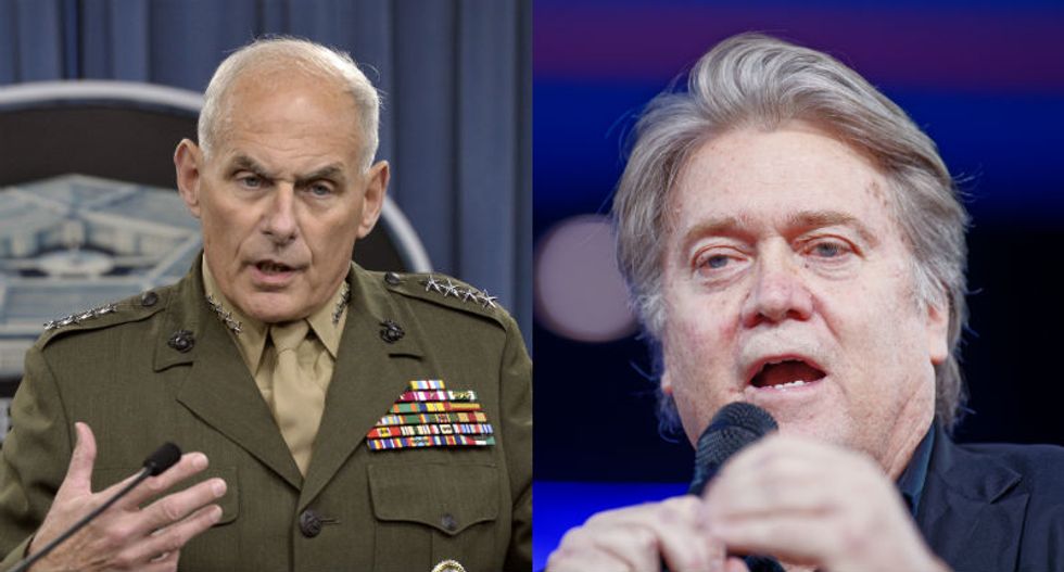 John Kelly now in 'Bannon territory' after infuriating the president with Fox News interview: source