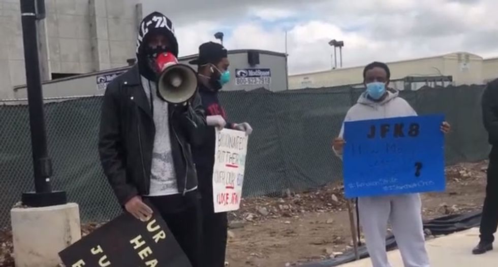 Tensions start to boil over as essential workers get fed up with 'the insane system that got us in this mess'
