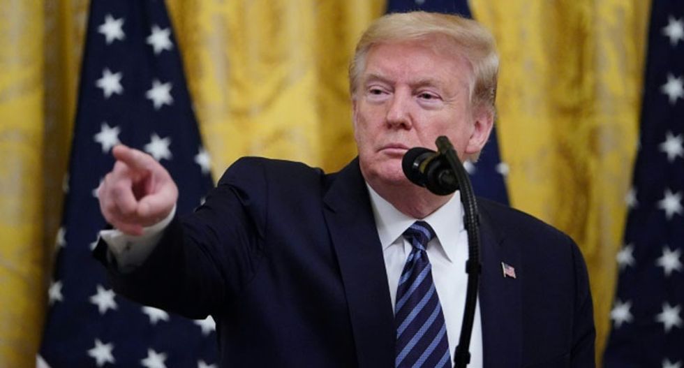 Trump claims hydroxychloroquine study was an 'enemy statement' as he defends his use of unproven COVID-19 drug
