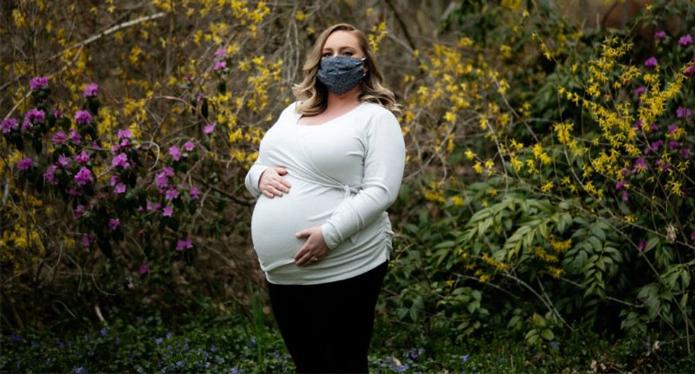 She made every effort to avoid COVID-19 while pregnant -- but not a single thing went according to plan
