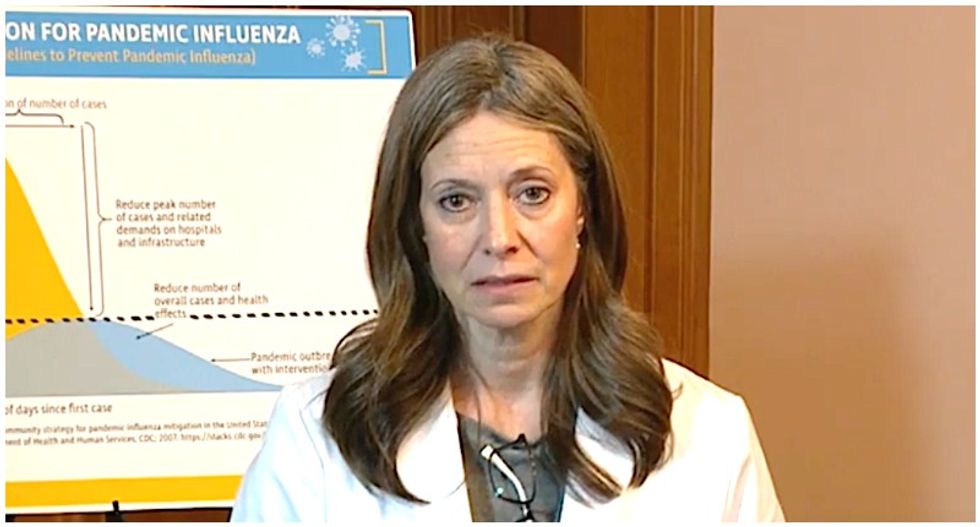 Jew-haters protest outside Ohio health director’s home after GOP lawmaker smears her as a ‘globalist’