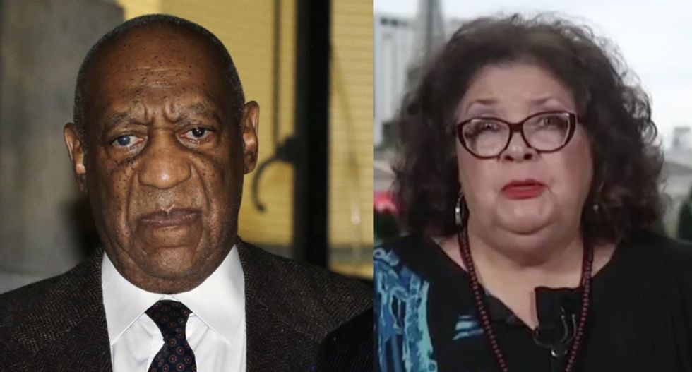 Cosby accuser breaks down discussing sex assault sentence on CNN: 'I thought he was going to kill me'