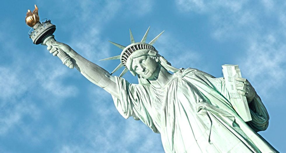 'Ultimate snowflake': Breitbart writer melts down over Statue of Liberty pic -- and gets hilariously torched