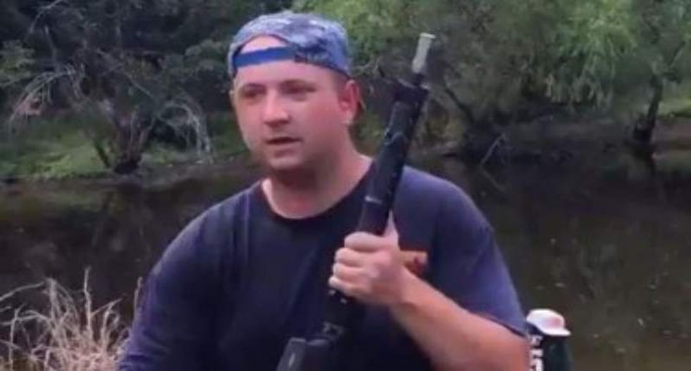 WATCH: Oklahoma man simulates gunning down NBA’s Kevin Durant because he changed teams