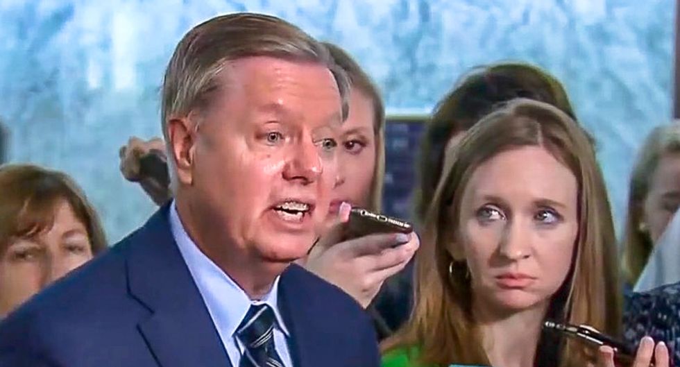 'I feel ambushed': Lindsey Graham unleashes angry, conspiratorial rant after Dr. Ford's compelling testimony