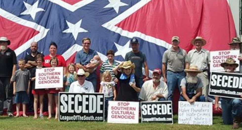 ‘Fight or die white man’: Confederacy advocates proclaim they intend to secede -- again