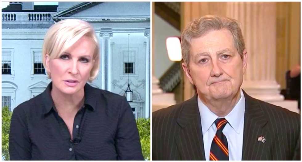 MSNBC’s Mika Brzezinski corners GOP senator for defending Brett Kavanaugh’s angry partisan outburst