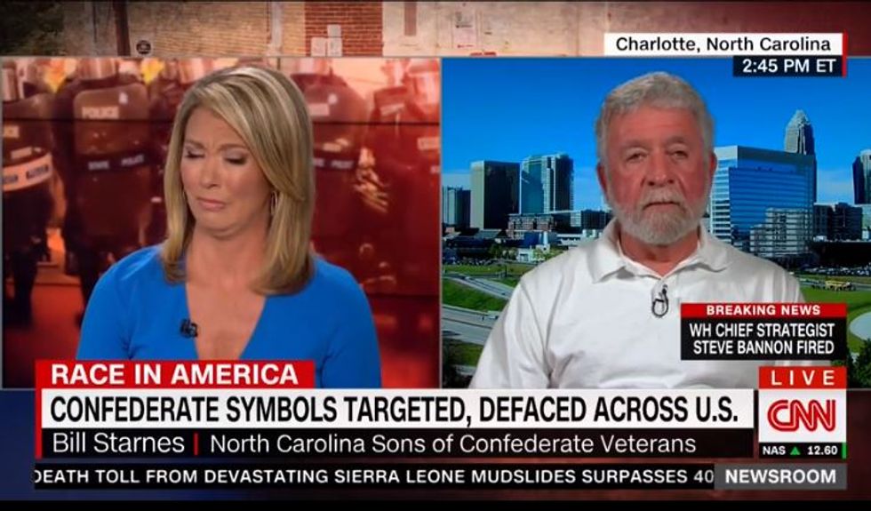 'Don't tell me to do homework': CNN's Baldwin schools pro-Confederate guest comparing Hitler to Lincoln