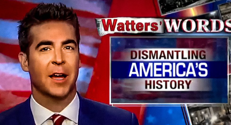 Fox News host: Removing Confederate statues is a plot 'so country forgets Democratic Party enslaved blacks'