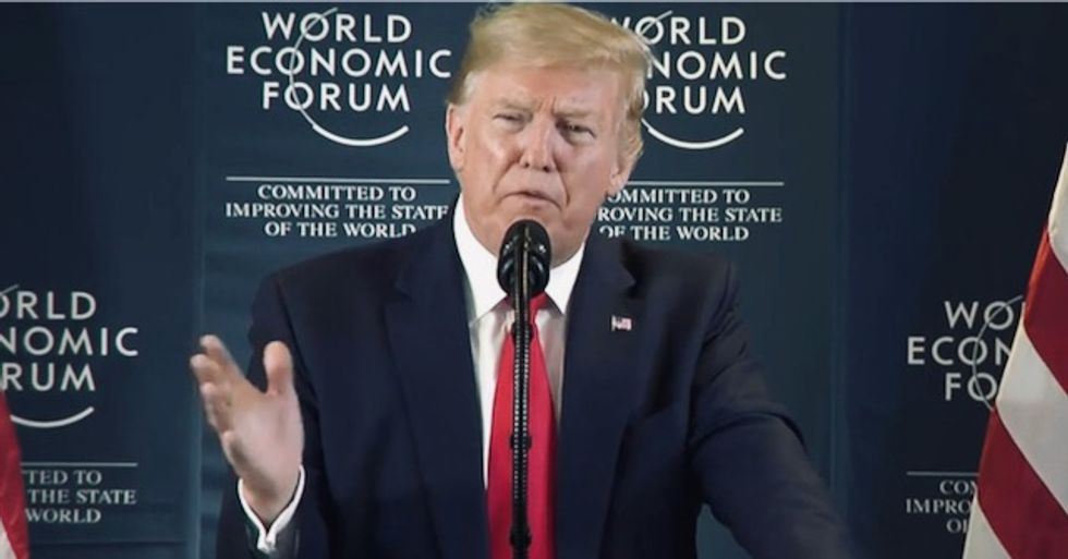 Trump brags about obstructing Congress during remarks about his impeachment trial for obstructing Congress