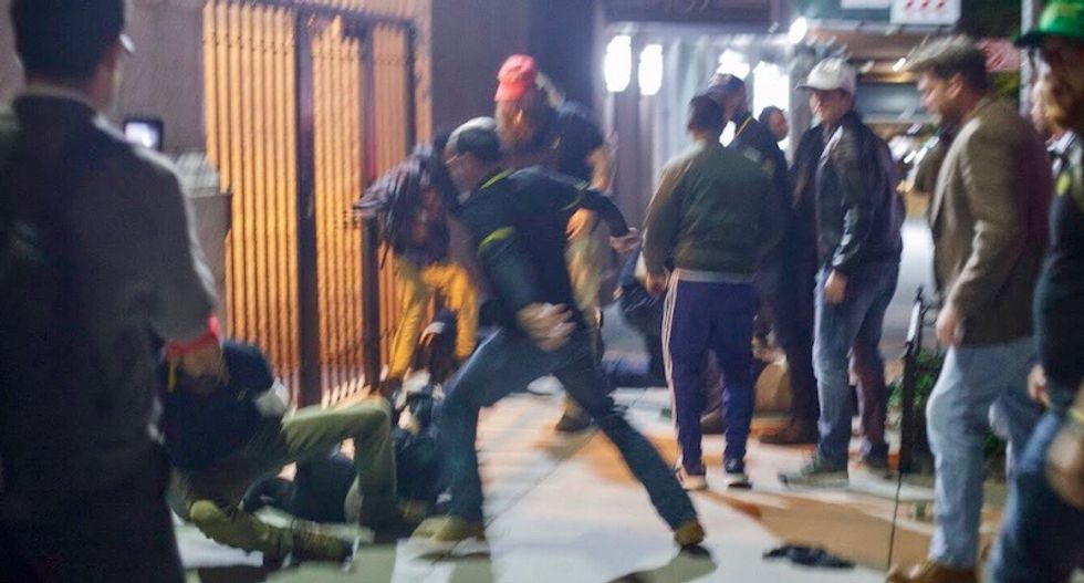 New York AG pushing for investigation into rightwing mob's attack in Manhattan and looking for witnesses