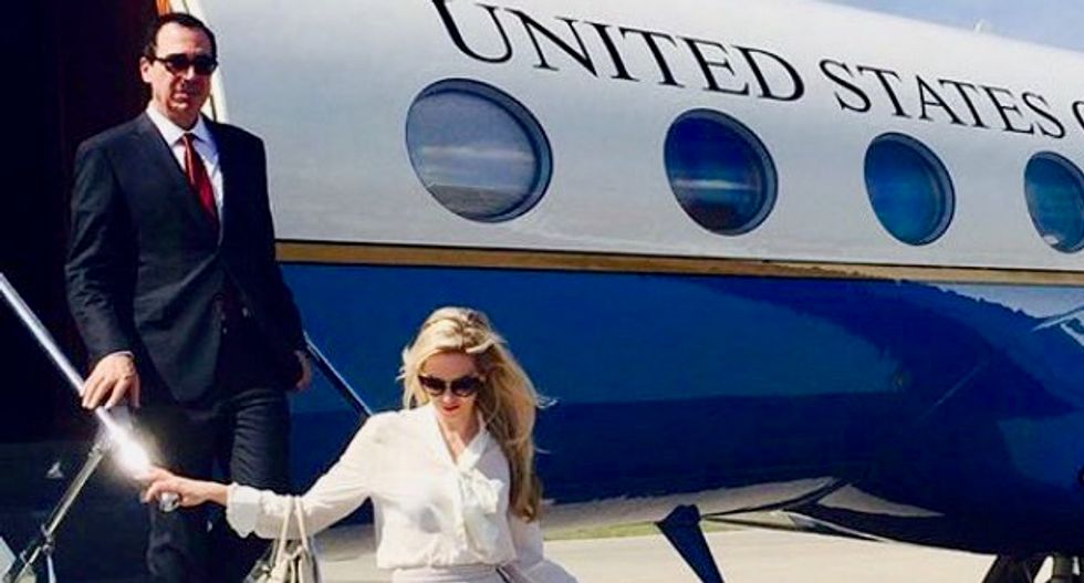 Mnuchin being investigated for taking government plane to watch solar eclipse at Fort Knox