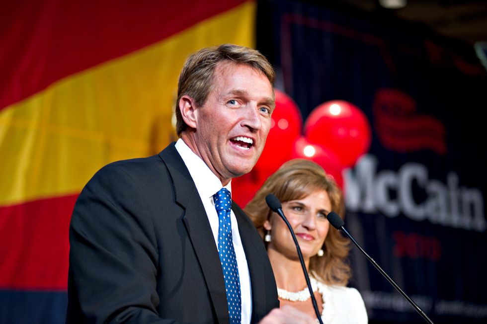 Jeff Flake on Elizabeth Warren: 'We ought to have decorum on the Senate floor'