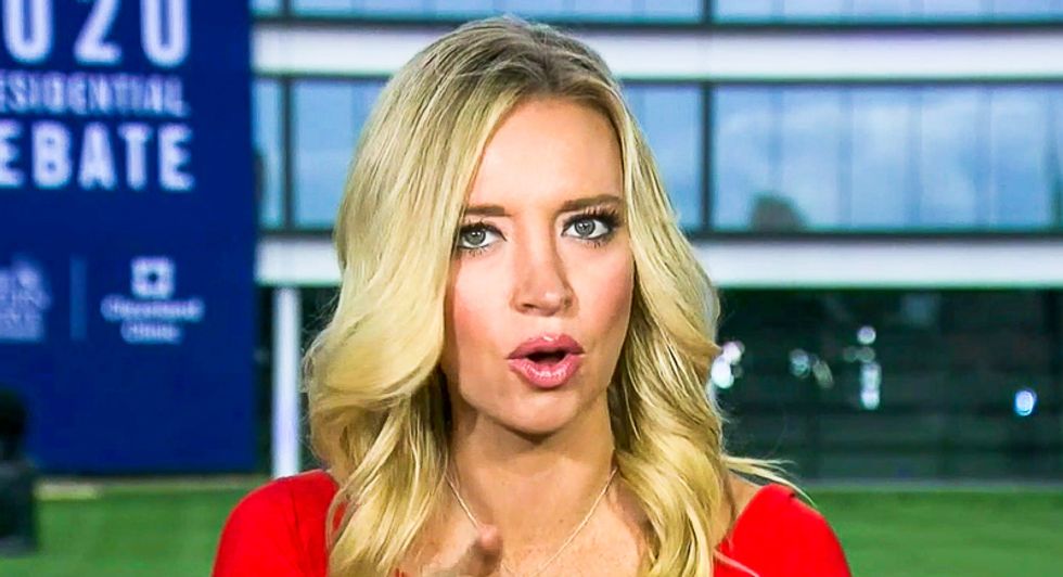 Kayleigh McEnany defends Trump's distracting debate rumors: 'The work ethic of President Trump says it all'